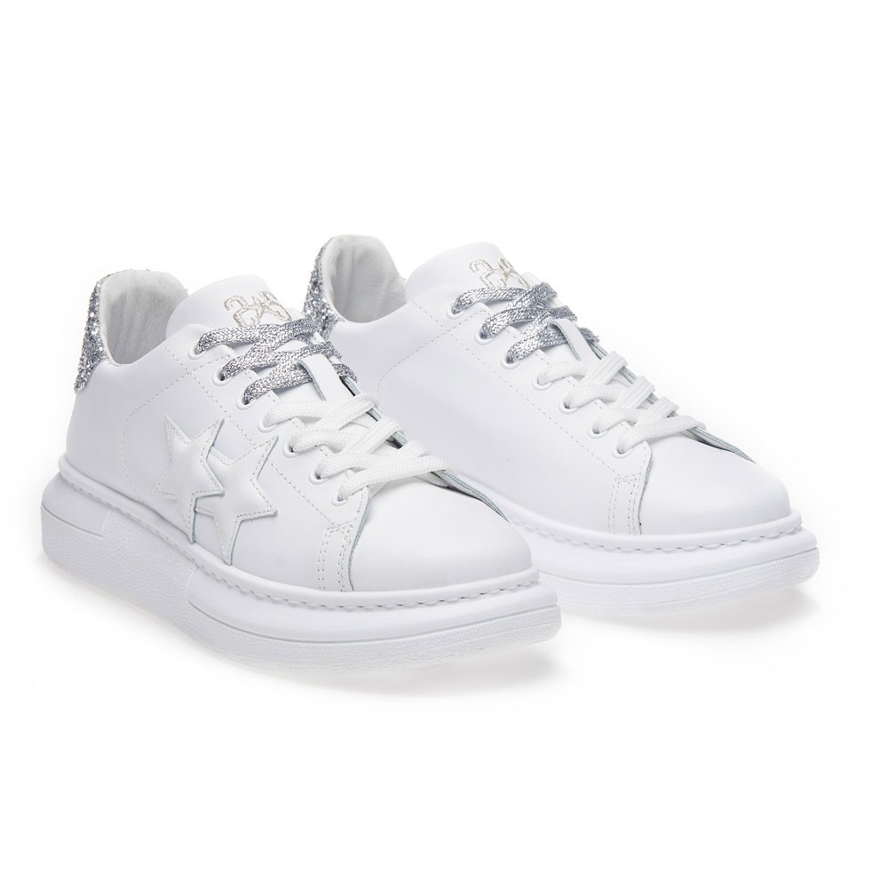 Sneakers bianche unisex - 2Star kids - Mancini Junior