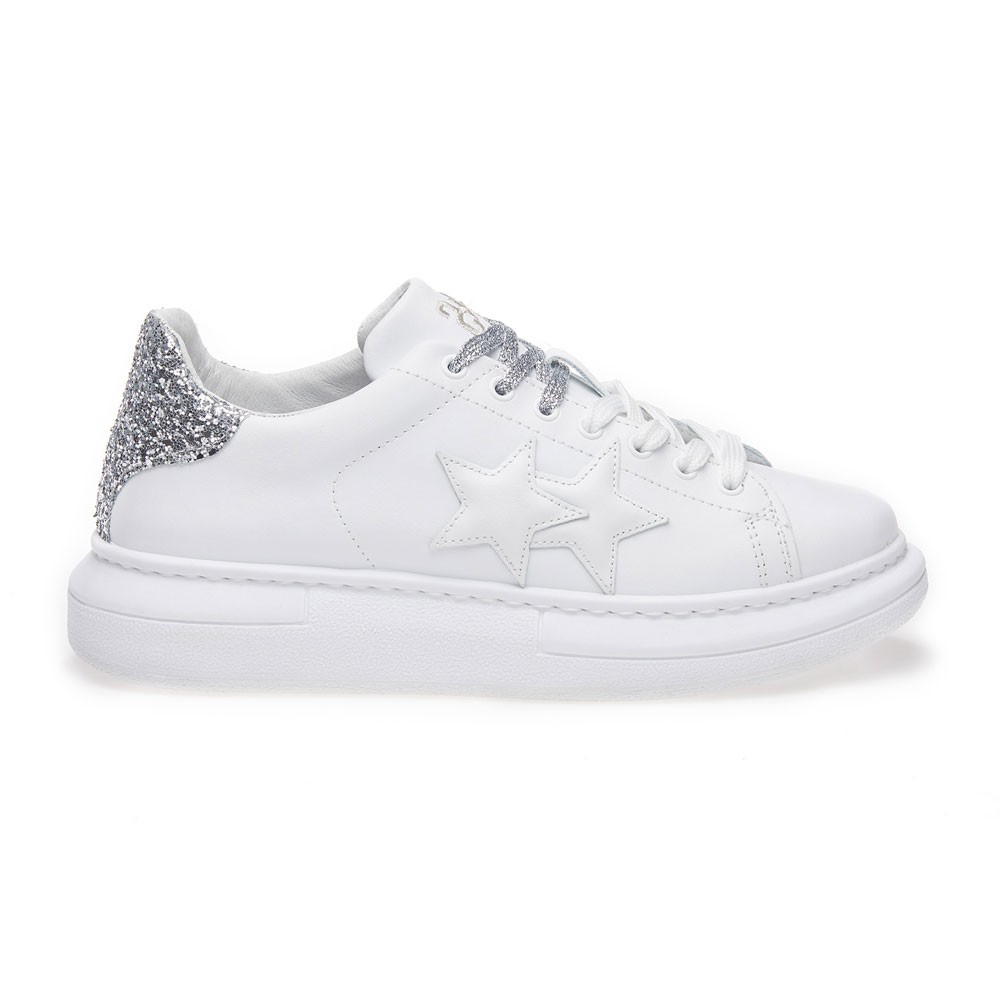scarpe sneakers argento