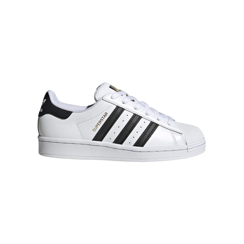 ADIDAS originals sneakers superstar gs bianco nero bambino