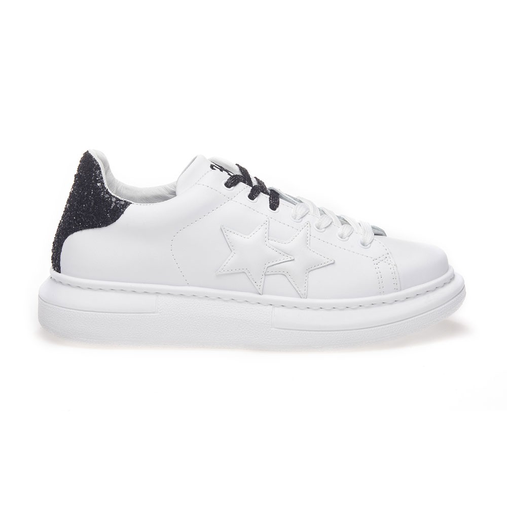 2star sneakers basse uomo bianche e verde scuro - Stileo.it