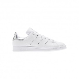 ADIDAS originals sneakers stan smith bianco argento bambina
