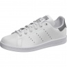 ADIDAS originals sneakers stan smith bianco argento bambina