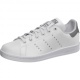 ADIDAS originals sneakers stan smith bianco argento bambina