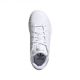 ADIDAS originals sneakers stan smith c bianco argento bambina