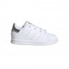 ADIDAS originals sneakers stan smith el i bianco argento bambina