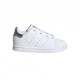 ADIDAS originals sneakers stan smith el i bianco argento bambina