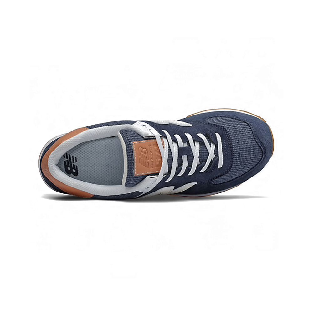 New Balance Sneakers 574 Suede Blu Bianco Uomo - Acquista online ... New Balance Sneakers 574 Suede Blu Bianco Uomo - Acquista online ...