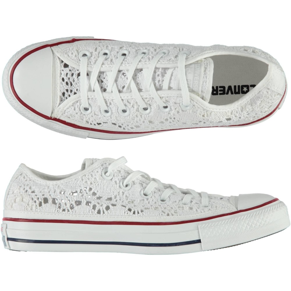 all star converse basse bianche