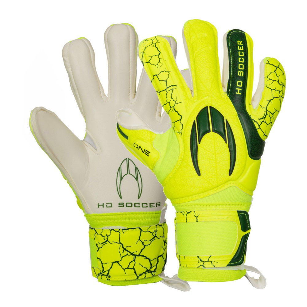 Ho Guanti Calcio One Negative Verde Uomo 8,5