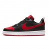 Nike Sneakers Court Borough Low 2 Gs Nero Rosso Bambino