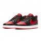 Nike Sneakers Court Borough Low 2 Gs Nero Rosso Bambino