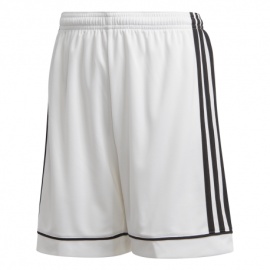 ADIDAS pantaloncini calcio squadra 17 team bianco nero bambino