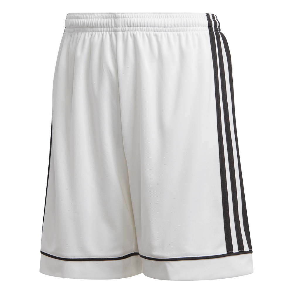Adidas pantaloncini calcio squadra 17 team bianco nero bambino 7-8 anni