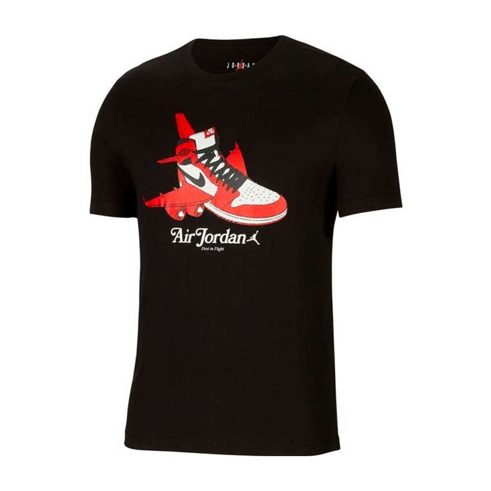 Nike TShirt Logo Shoes Jordan Nero Uomo Acquista online su Sportland