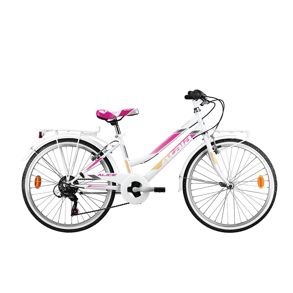Image of Atala City Bike Alice 24" Bianco Bambina TU