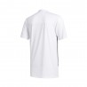 ADIDAS maglietta palestra primeblu bianco uomo