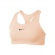 Nike Reggiseno Sportivo Swoosh Rosa Donna