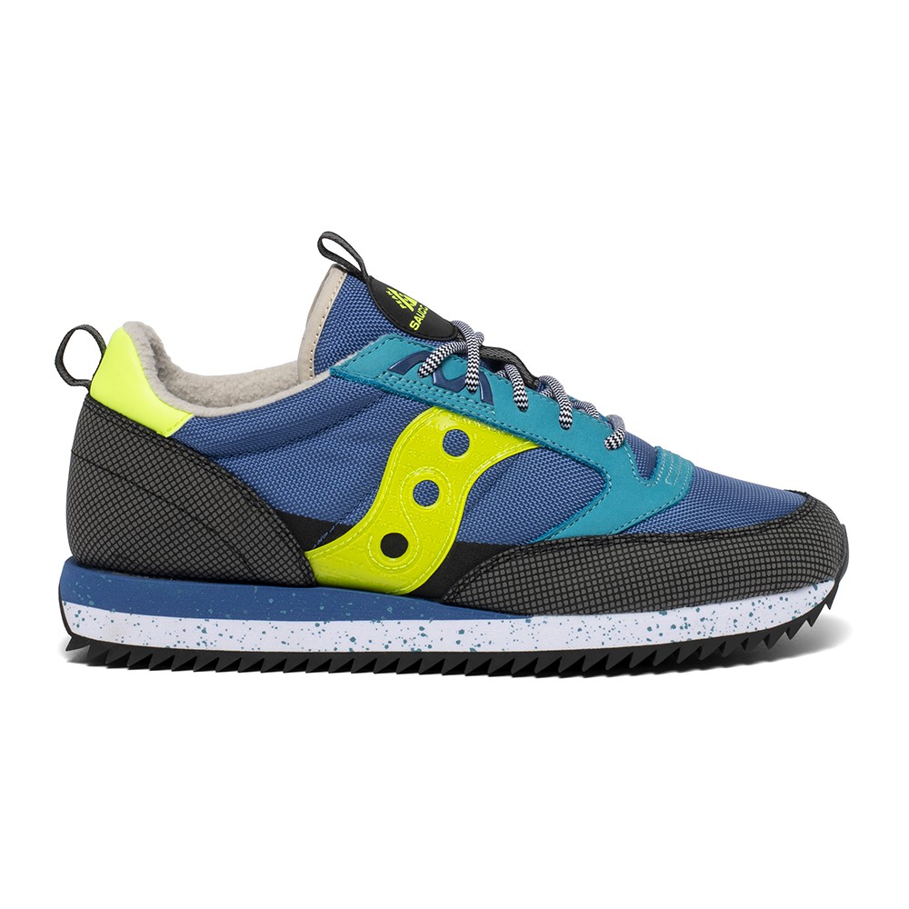 Saucony Sneakers Jazz O Peak Blu Giallo Uomo - Acquista online su Sportland