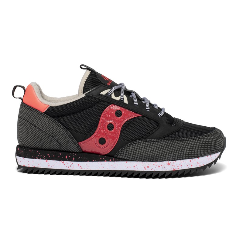 Saucony Sneakers Jazz O Peak Nero Rosa Uomo