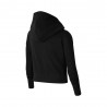 Nike Felpa Palestra Crop Logo Nero Bambina