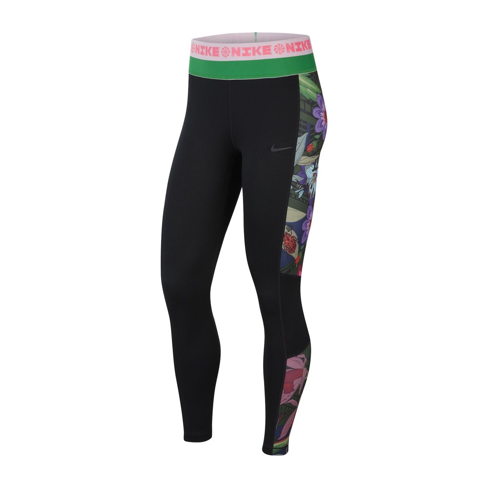 Nike Leggings Sportivi Fantasia Di Lato Nero Donna - Acquista online su  Sportland