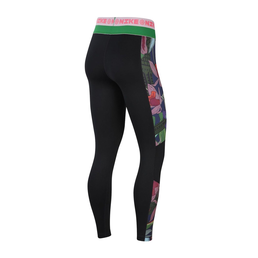 Nike Leggings Sportivi Fantasia Di Lato Nero Donna - Acquista online su  Sportland