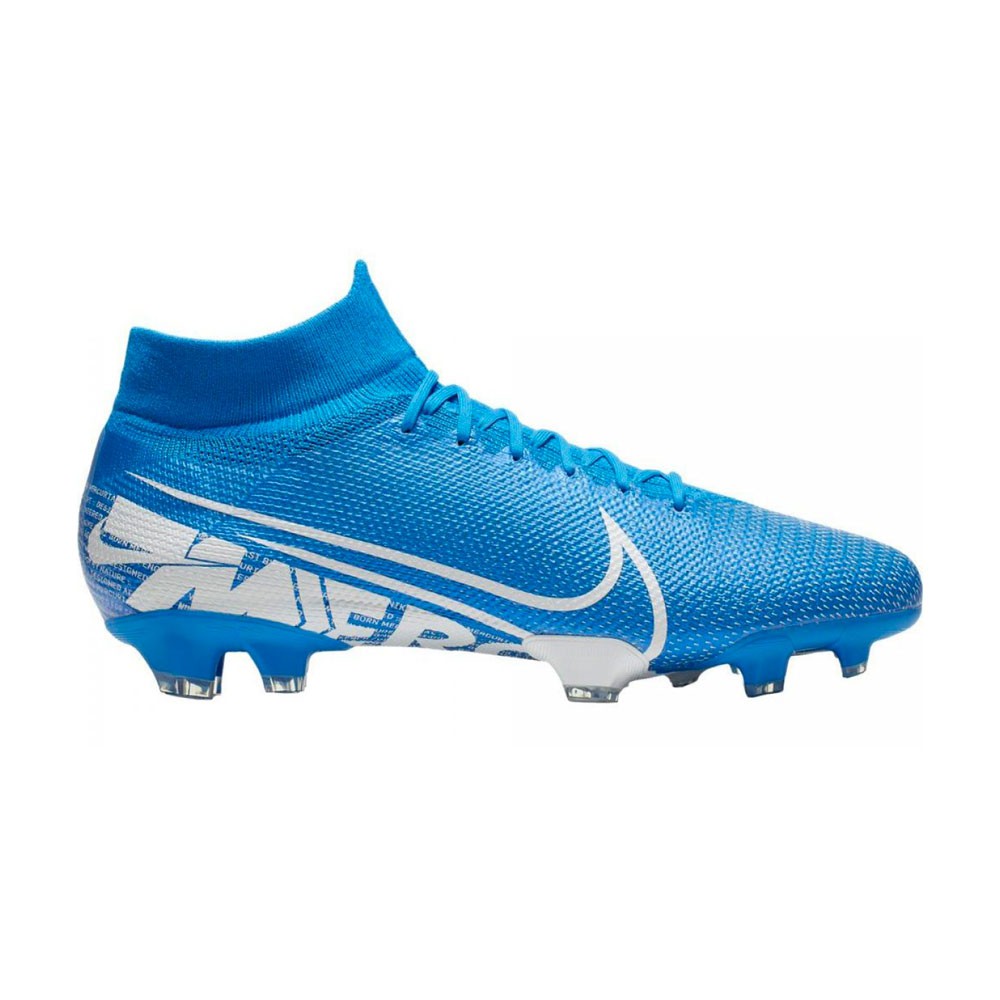 Nike Scarpe Da Calcio Superfly 7 Pro Fg Blu Bianco Uomo - Acquista online  su Sportland