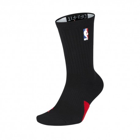 Nike Calze Basket Jordan Crew Nero Rosso Uomo