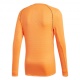 ADIDAS maglia running manica lunga runner orange uomo