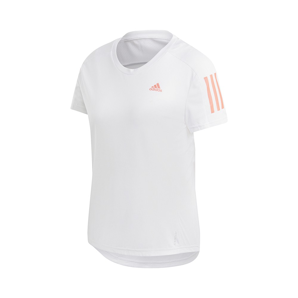 ADIDAS maglia running mezza manica own bianco rosa donna - Acquista online  su Sportland
