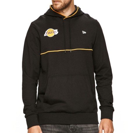 New Era Felpa NBA Lakers Nero Uomo