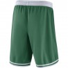 Nike Pantaloncini Basket NBA Boston Road 18 Clover Bianco Uomo