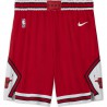 Nike Pantaloncini Basket NBA Chicago Road 18 Rosso Bianco Uomo
