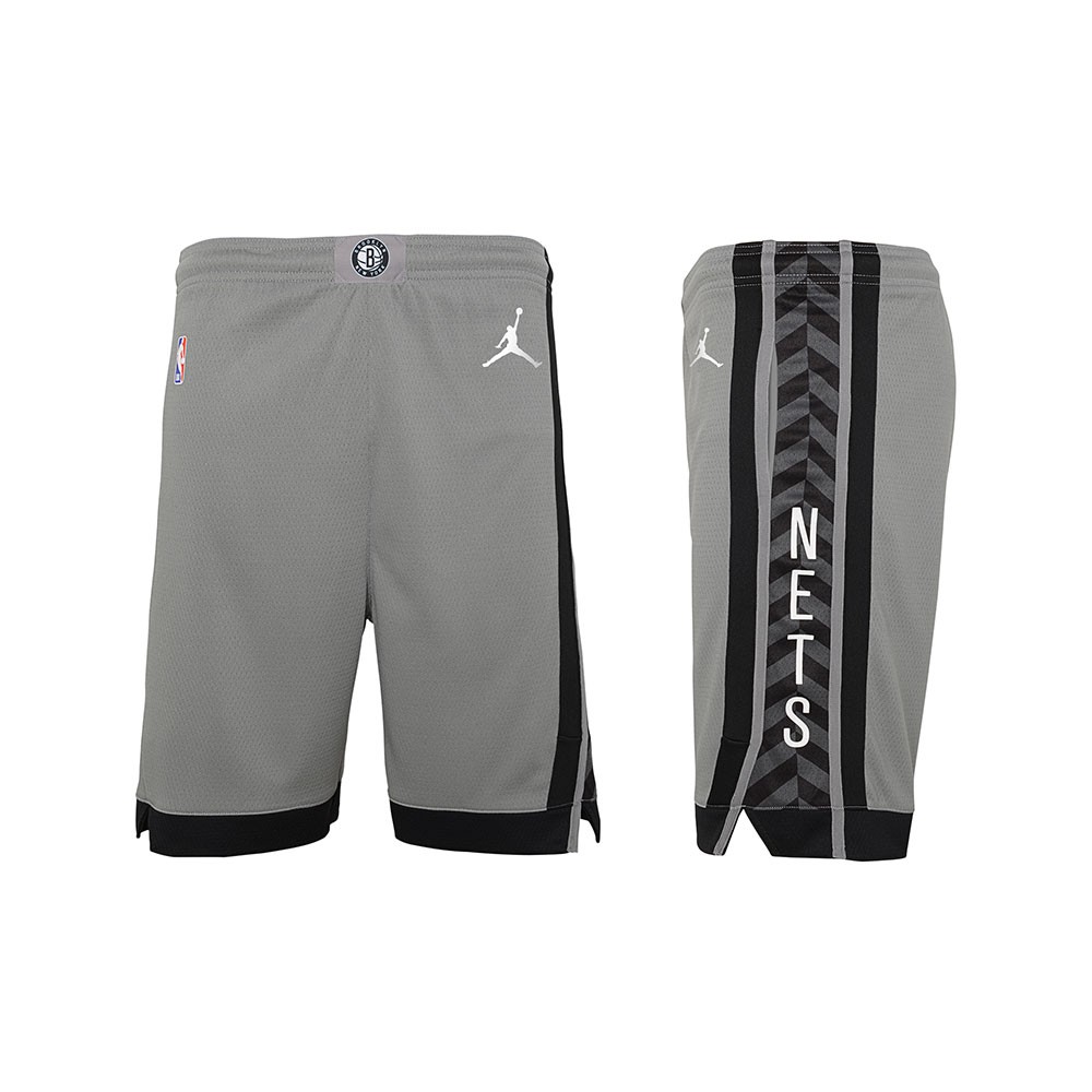 Nike Pantaloncini Basket NBA Brooklyn Nets Grigio Bianco Ragazzo - Acquista  online su Sportland