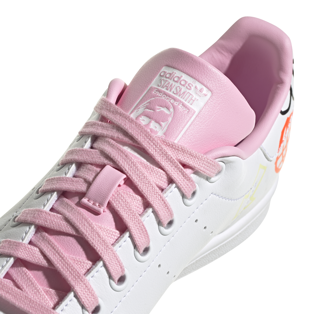 ADIDAS originals sneakers stan smith bianco rosa donna - Acquista ...