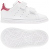 ADIDAS originals sneakers stan smith cf i velcro bianco rosso bambino
