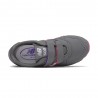 New Balance Sneakers 500 Velcro Grigio Fucsia Bambino