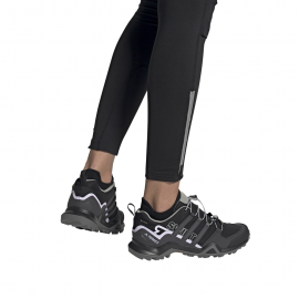 ADIDAS scarpe hiking terrex swift r2 gtx core nero dgh solid g donna
