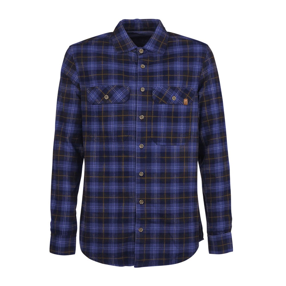 E 9 Camicia Sportiva Peppino Blu Uomo M