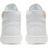 Nike Sneakers Court Blu Mid Bianco Donna