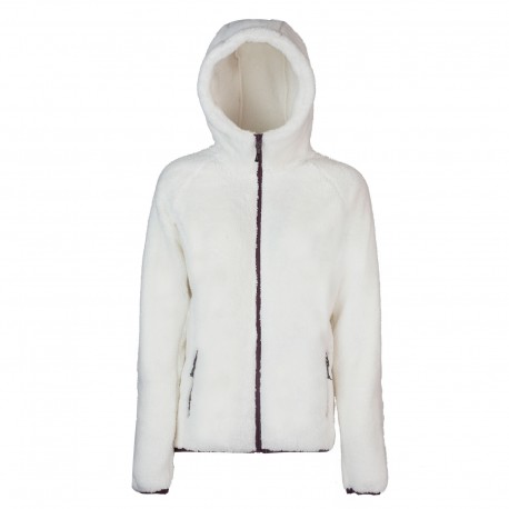 Rock Experience Pile Montagna Oldy Hoodie Marshmallow Donna