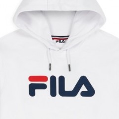 Fila Felpa Con Cappuccio Unisex Logo Bianco Uomo Acquista online su Sportland
