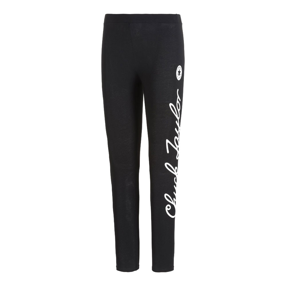 Image of Converse Leggings Chuck Nero Donna XS