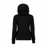 Champion Felpa Con Cappuccio Logo Classic Nero Donna
