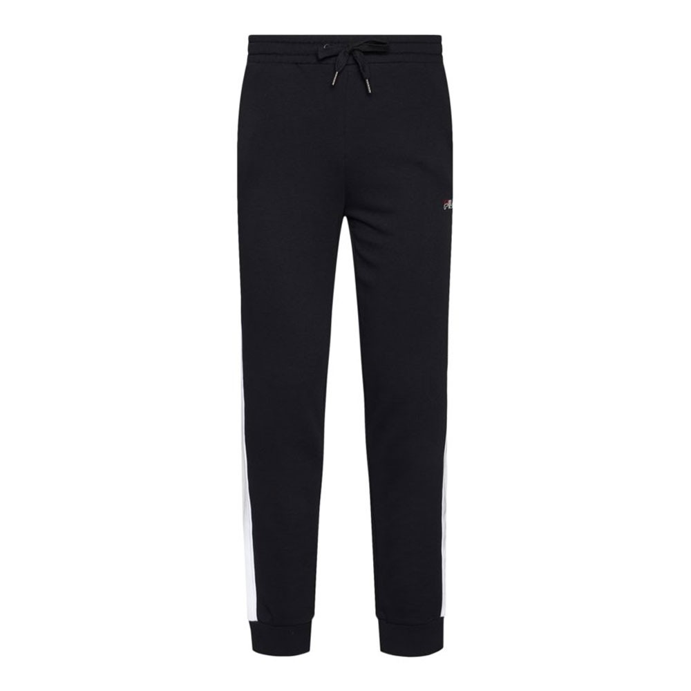 Fila Pantaloni con Polsino Bicolore Nero Uomo S