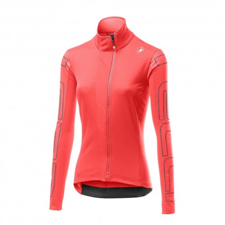 Castelli Giacca Ciclismo Transition Rosa Donna