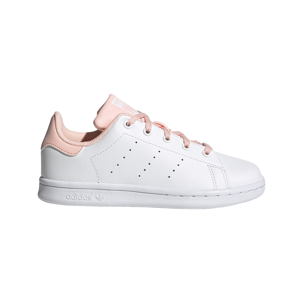 ADIDAS originals sneakers stan smith ps bianco rosa bambina EUR 32