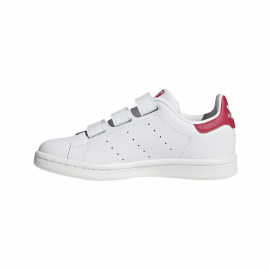 Adidas Junior Stan Smith Cf Int Ps Bianco/Fucsia
