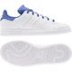 ADIDAS originals sneakers stan smith gs bianco blu bambino