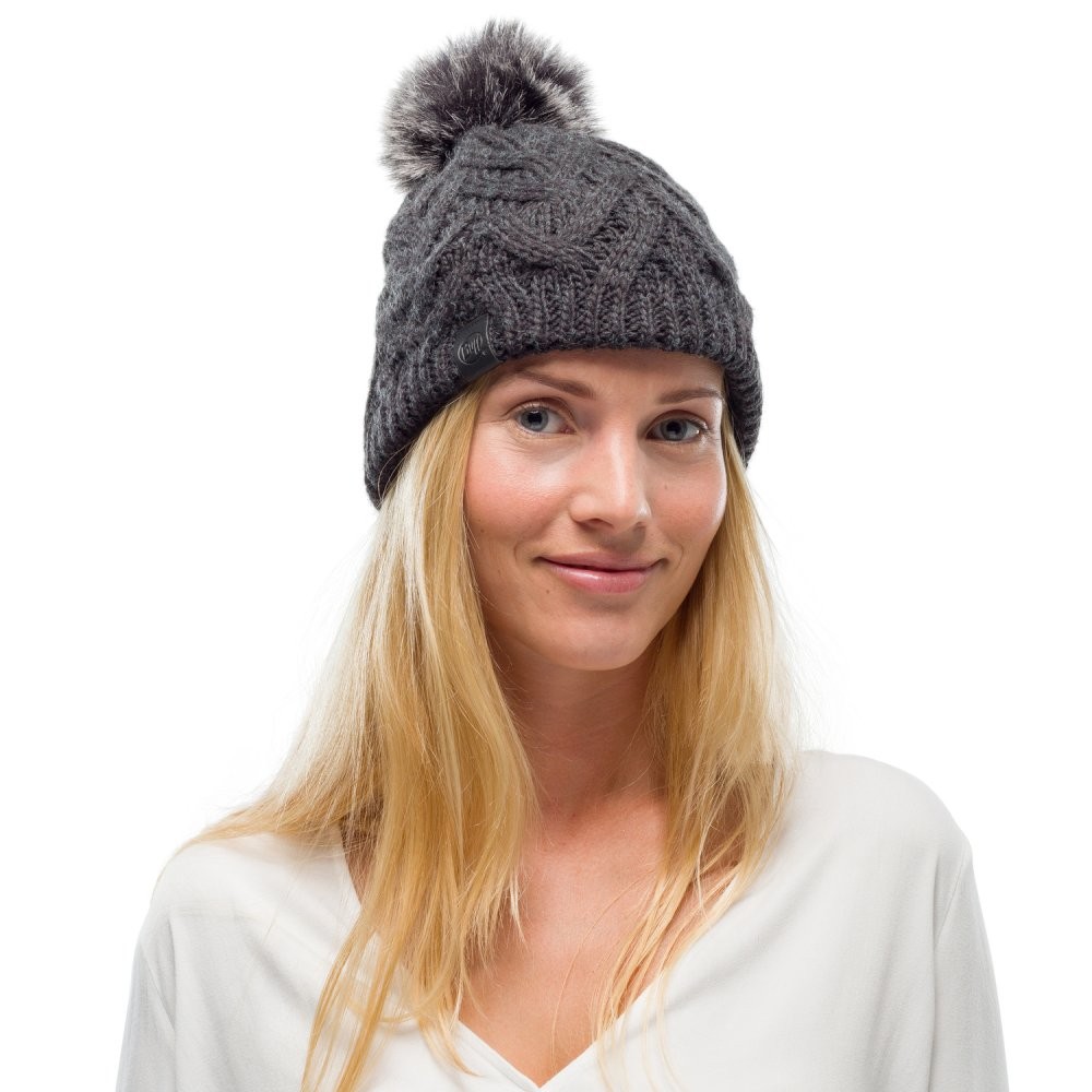 Buff Berretto Alpinismo Knitted Caryn Grigio Antracite - Acquista online su  Sportland